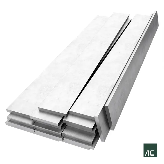 PLANA 1" 25.4mm x 6.00mts P3mm SS304