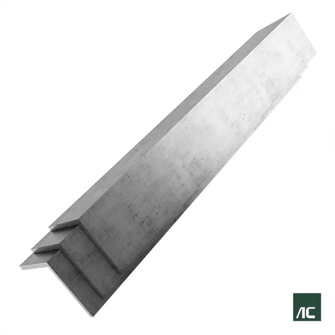 ANGULAR 1.1/2" 38.1mm x 6.00mts P3mm SS304