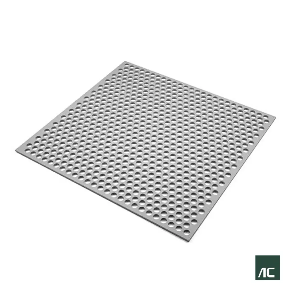 LÁMINA PERFORADA Ø5mm 4'x8' 1.5mm SS304