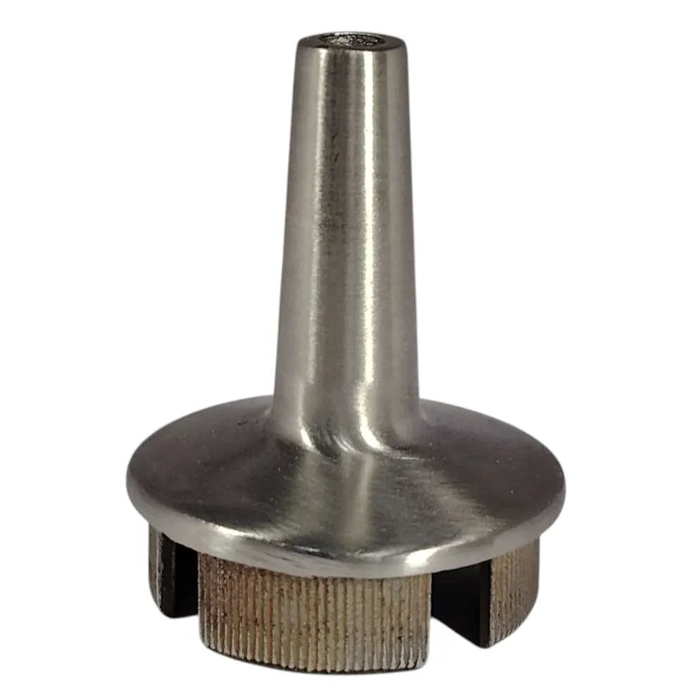 CONECTOR SIMPLE DE POSTE A TUBO DE 1.1/2" 38.1mm SS304