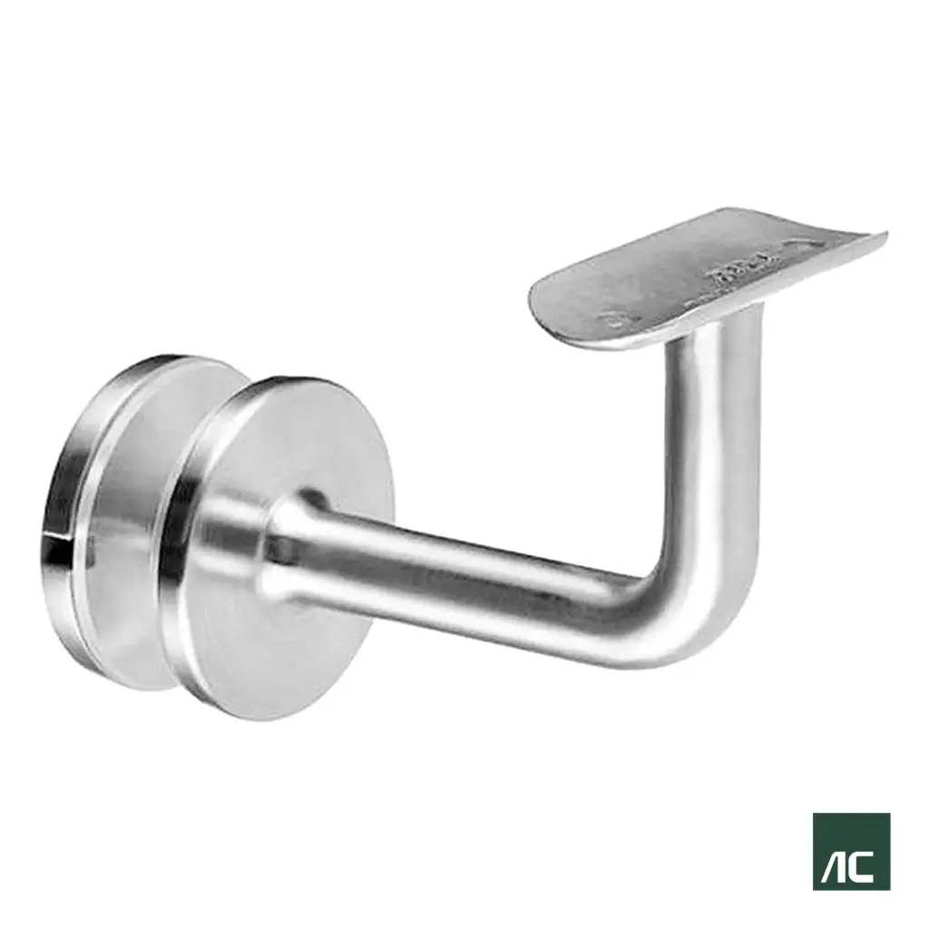 SOPORTE LATERAL A VIDRIO T/"J" Ø2" 50.8mm SS304