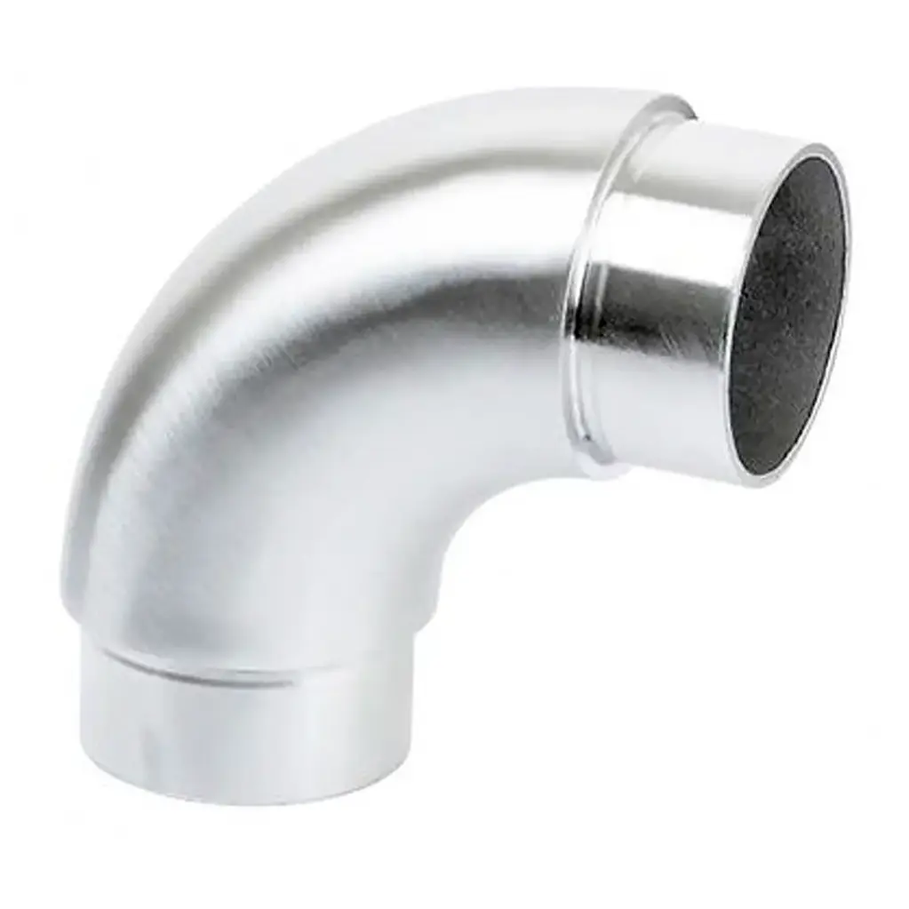 CODO CURVO CON BASE 90° Ø1.1/2" 38.1mm SS304