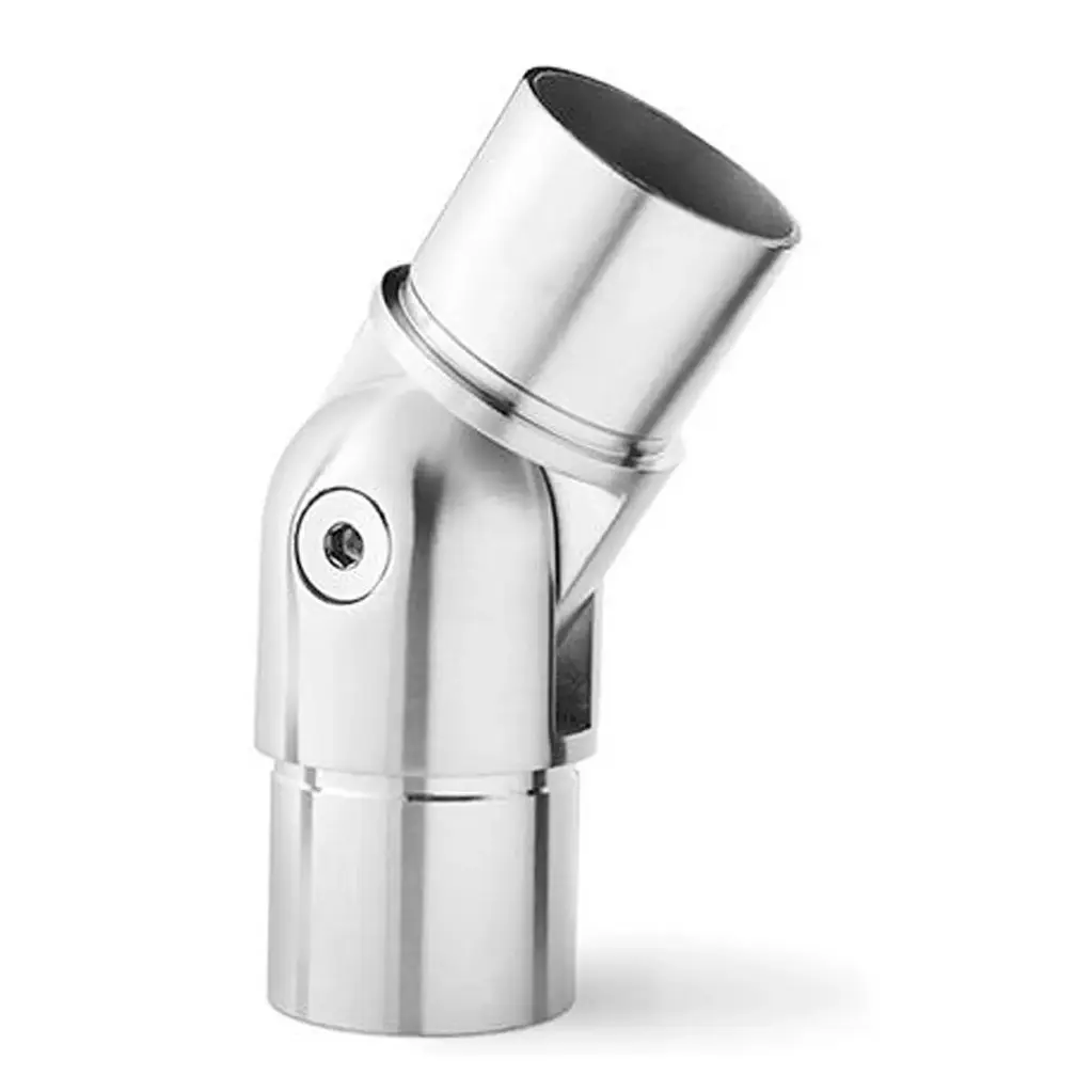 CODO ROTATIVO CON ÁNGULO AJUSTABLE Ø2" 50.8mm SS304