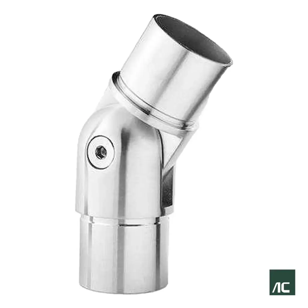 CODO ROTATIVO CON ÁNGULO AJUSTABLE Ø1.1/2" 38.1mm SS304