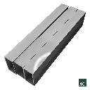 BASE SOLDABLE Ø 2" 50.8mm SS304