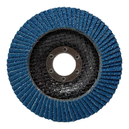 DISCO FLAP DE ZIRCONIO 4.1/2" 115mm LIJA GRANO 40