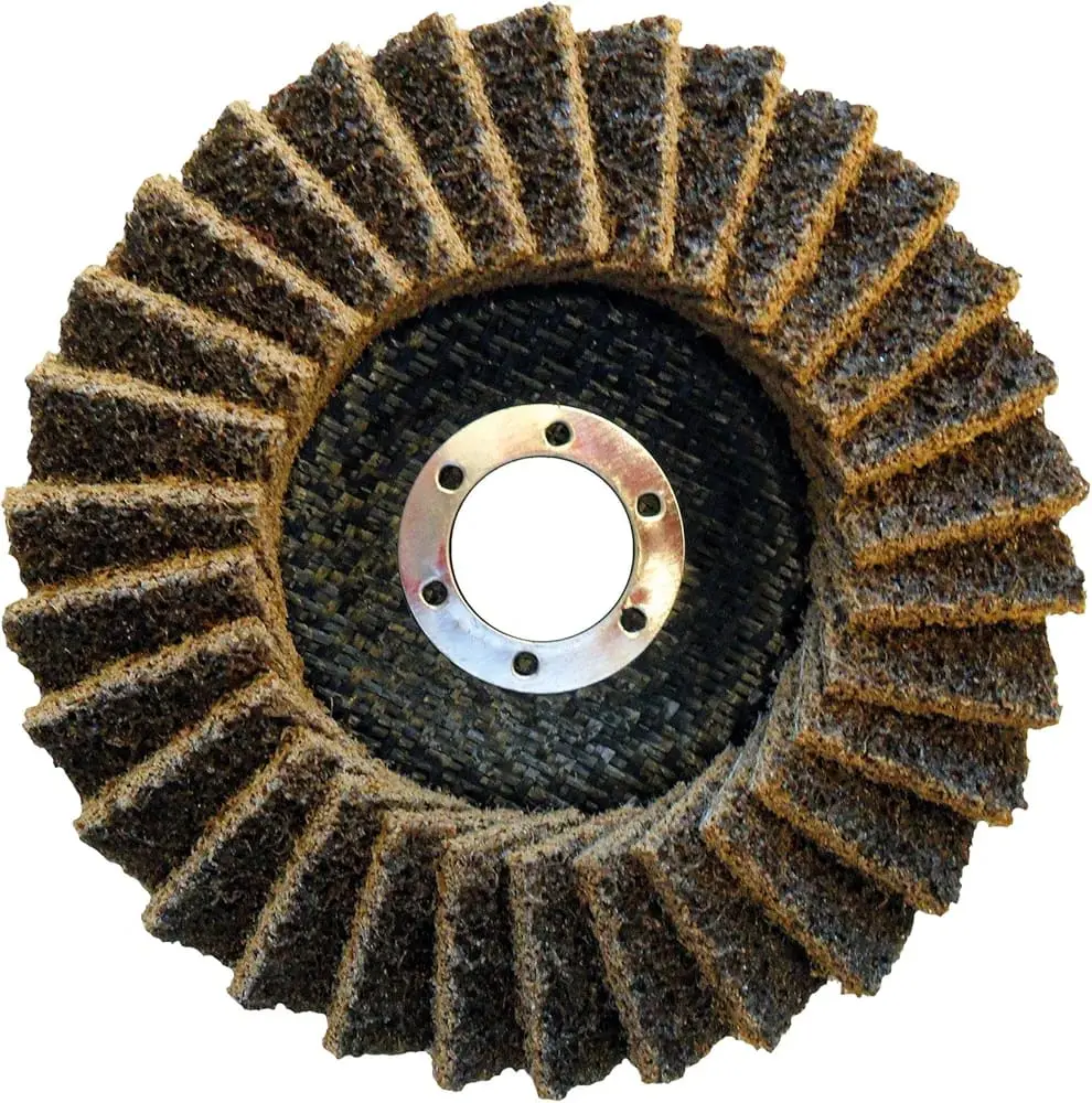 DISCO DE FIBRA DE NYLON GRANO GRUESO 180 4 1/2" 415mm