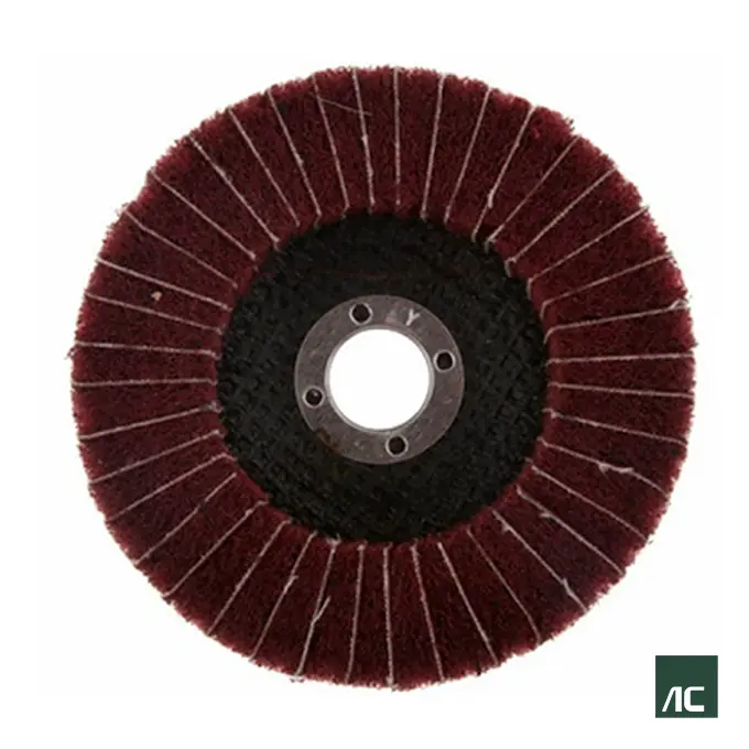 DISCO MARRÓN FIBRA Y LIJA Ø5" 127mm
