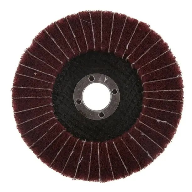 DISCO MARRON FIBRA Y LIJA DE 5" 125mm