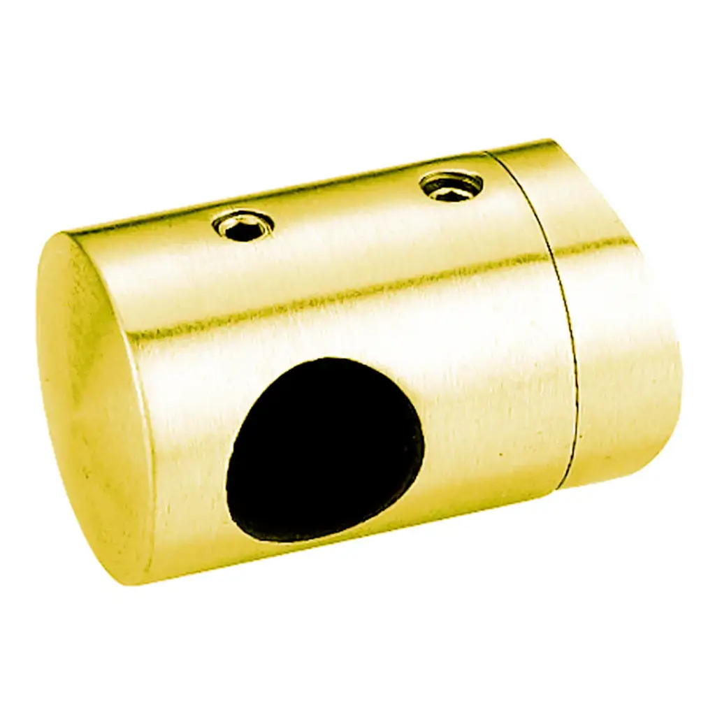 CONECTOR T/ROBOT Ø1/2" 12.7mm POSTE Ø2" 50.8mm SS304 DORADO