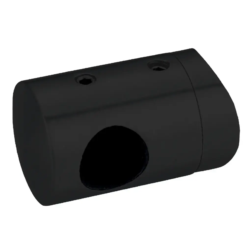 CONECTOR T/ROBOT Ø1/2" 12.7mm POSTE Ø2" 50.8mm SS304 NEGRO