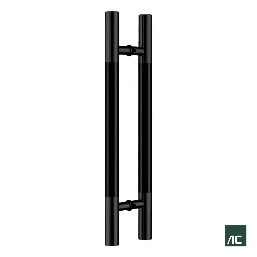 JALADOR TIPO "H" Ø1.1/4" 31.8mm 80cm SS304 NEGRO