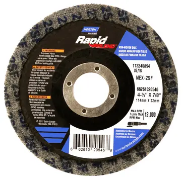 DISCO QUITARRAYA 4.1/2" 115mm NORTON