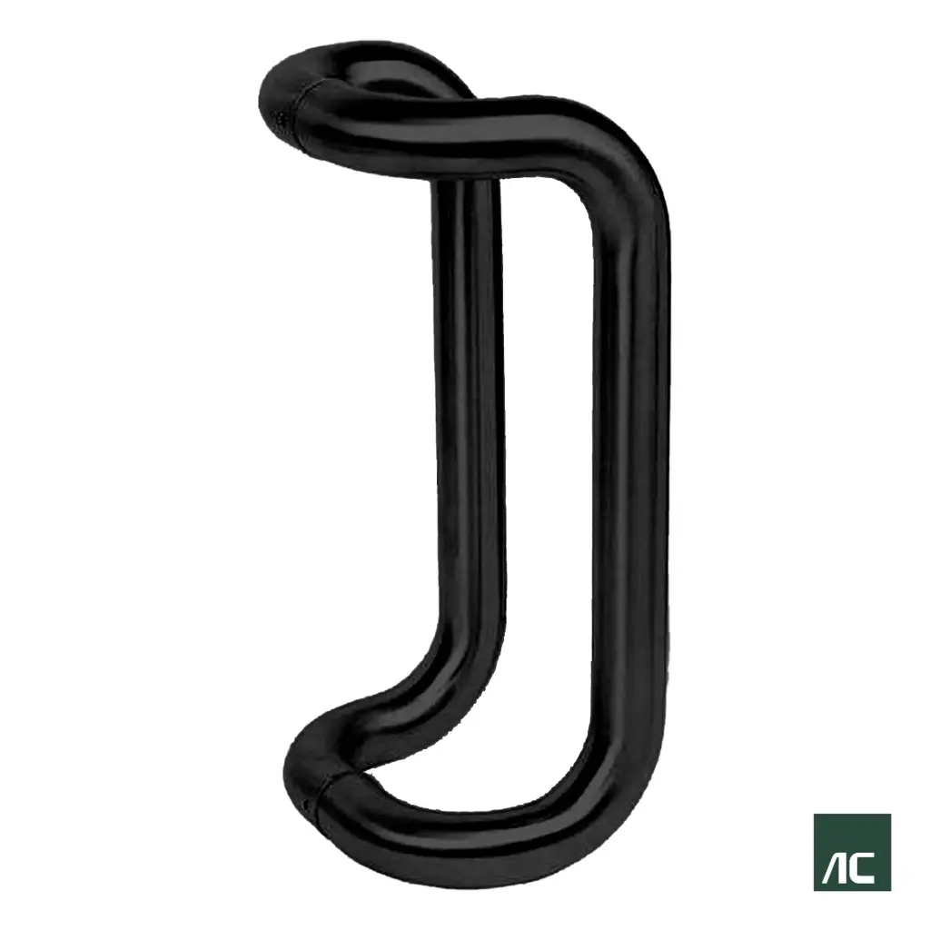 JALADOR TIPO "D" Ø1.1/4" 31.8mm 60cm SS304 NEGRO