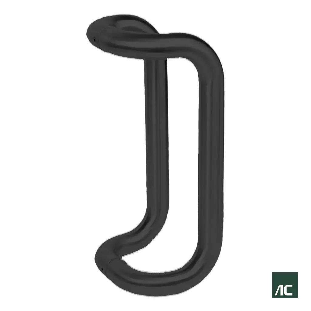 JALADOR TIPO "D" Ø1.1/4" 31.8mm 60cm SS304 NEGRO