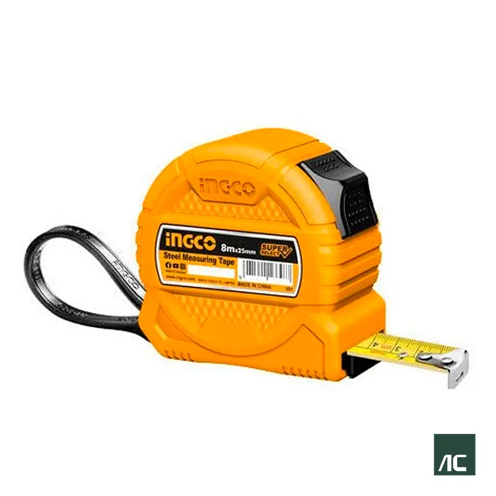 FLEXÓMETRO 5m x 25mm ING-CO