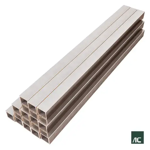 [A104015] TUBO CUADRADO 1/2" 12.7mm 6.00mts P1.2mm SS304
