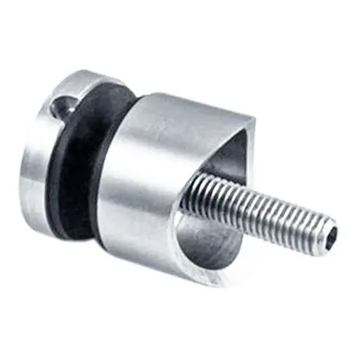 [A307005] SUJETADOR DE VIDRIO A TUBO Ø 1.1/2" 38.1mm 30x15 SS304