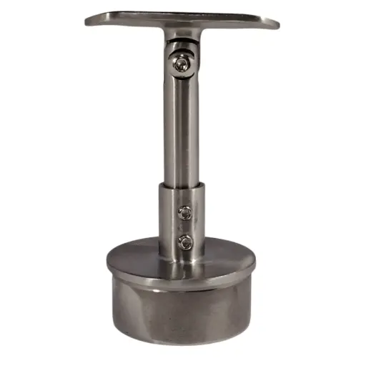 [ACS405] SOPORTE DE ALTURA AJUSTABLE A TUBO Ø 2" 50.8mm SS304