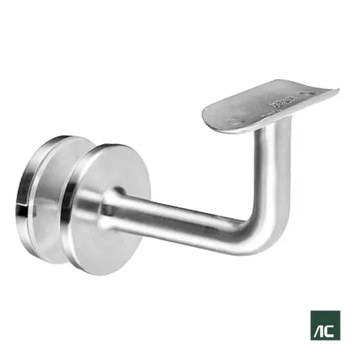 [HR02006] SOPORTE LATERAL A VIDRIO T/"J" Ø2" 50.8mm SS304