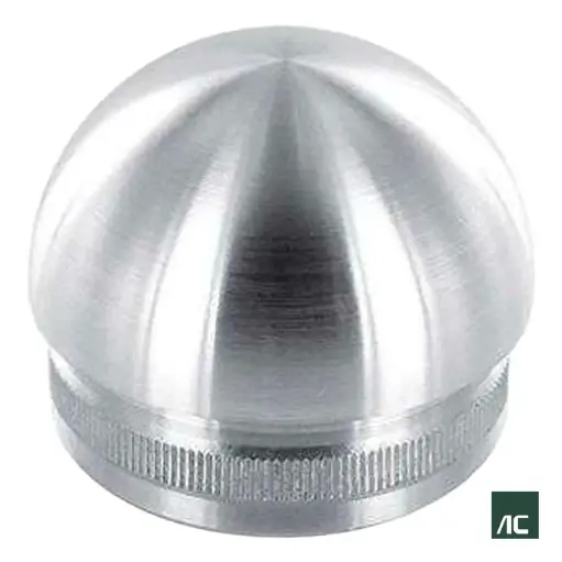 [HR01053] TAPON DECORATIVO CÓNICO Ø2" 50.8mm SS304