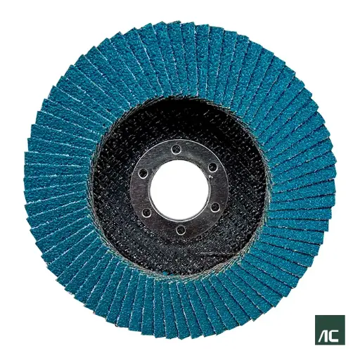 [AB01007] DISCO FLAP DE ZIRCONIO Ø4.1/2" 115mm LIJA GRANO 40
