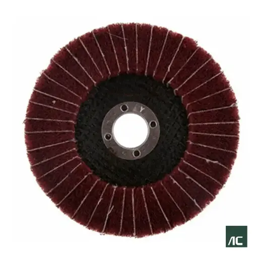 [AB01010] DISCO MARRÓN FIBRA Y LIJA Ø5" 127mm