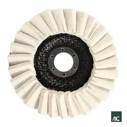 [AB01014] DISCO FLAP FELPA Ø5" 127mm PULIDO ACABADO ESPEJO