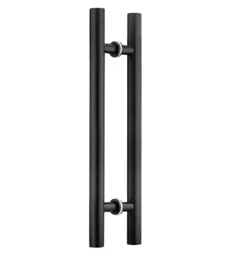 [ACS710] JALADOR TIPO "H" DE 1 1/4" - 32mm ALTURA DE 80cm SS304 NEGRO