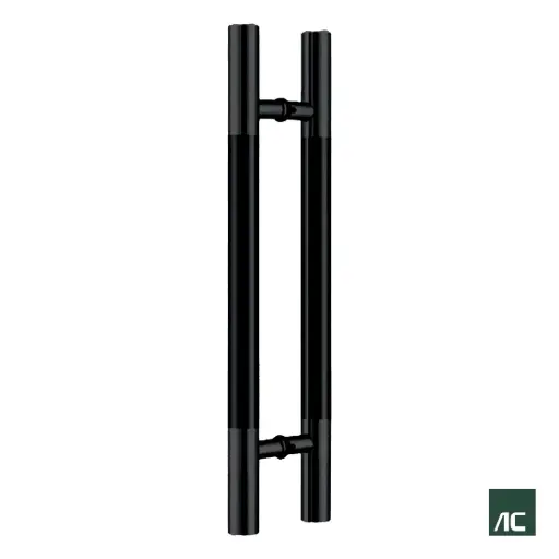[PR01009] JALADOR TIPO "H" Ø1.1/4" 31.8mm 80cm SS304 NEGRO