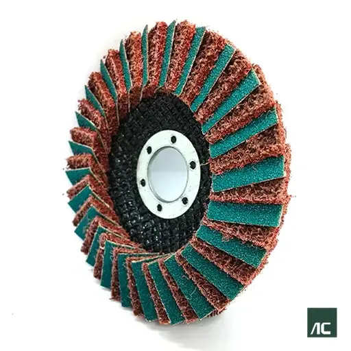 [AB01012] DISCO FLAP COMBINADO LIJA Y ESPONJA PARA PULIDO Ø4.1/2" 115mm
