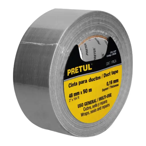 [IS04011] CINTA PARA DUCTO 30M*48MM PRETUL 
